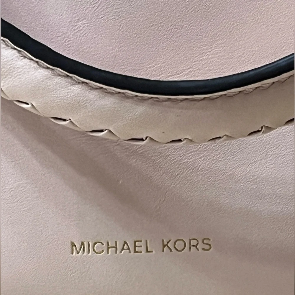 Michael Kors Blakely Leather Satchel Bag, Soft Pink